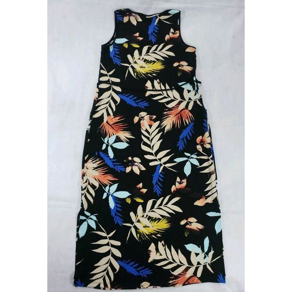 Fox + Royal Plus Size OX  Floral Print Maxi Dress - Picture 2 of 8